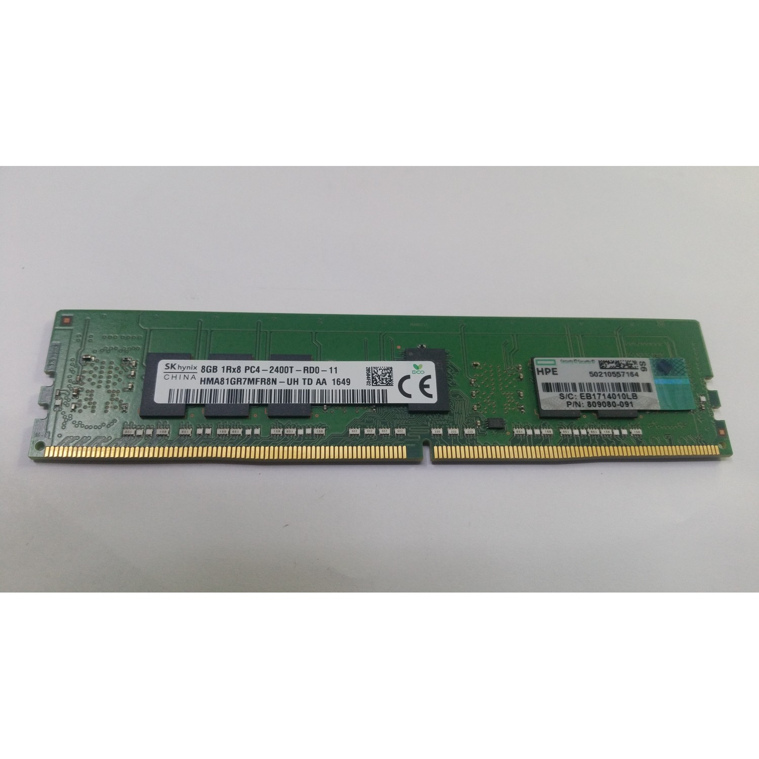 Memorie server 8GB 1RX8 PC4-2400T-RD0-11 809080-091 819410-001 Memorii Server